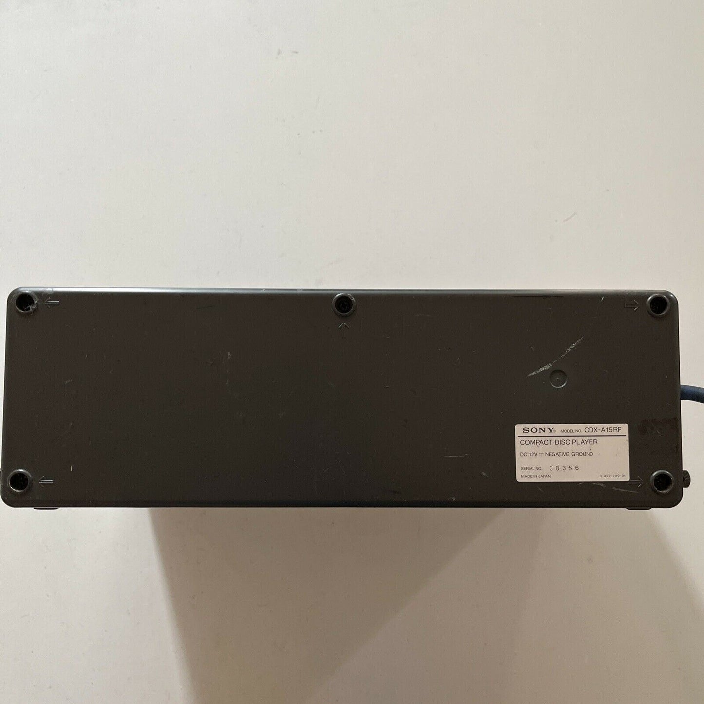 Sony 10 Disc Magazine Mobile Compact Disc Auto Changer CDX-A15 Made In Japan