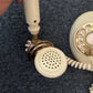 1970's Vintage Victorian Style Sweet Talk Rotary Dial Telephone  Ivory Gold Tone