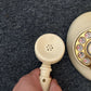 1970's Vintage Victorian Style Sweet Talk Rotary Dial Telephone  Ivory Gold Tone