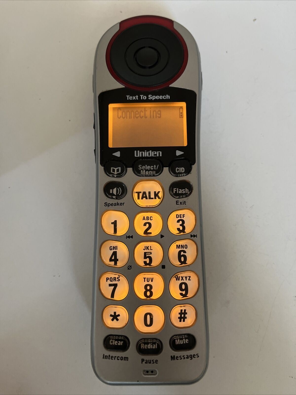 Uniden SSE25 Loud & Clear Cordless Phone Answering For Hearing & Visual Impaired