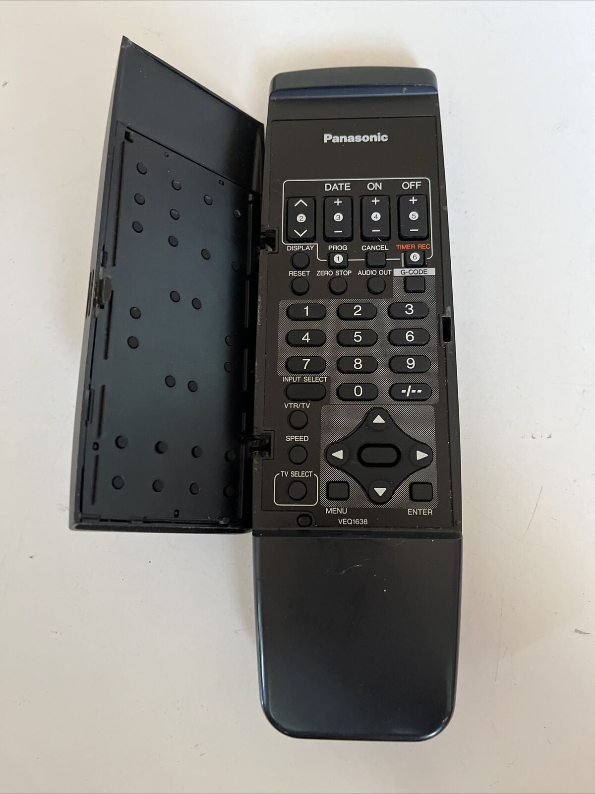 Genuine Panasonic VEQ1638 VCR Remote Control