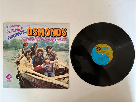 Osmonds – The Sensational Incredible Fantastic Osmonds Vinyl Record 1972