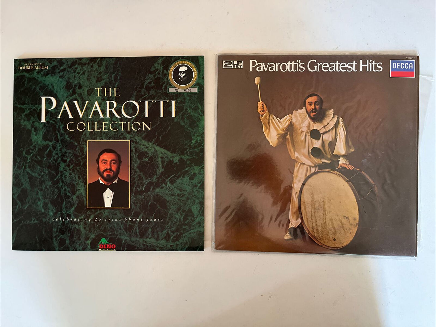 Luciano Pavarotti - Pavarotti Collection & Greatest Hits 4x LP Vinyl Record