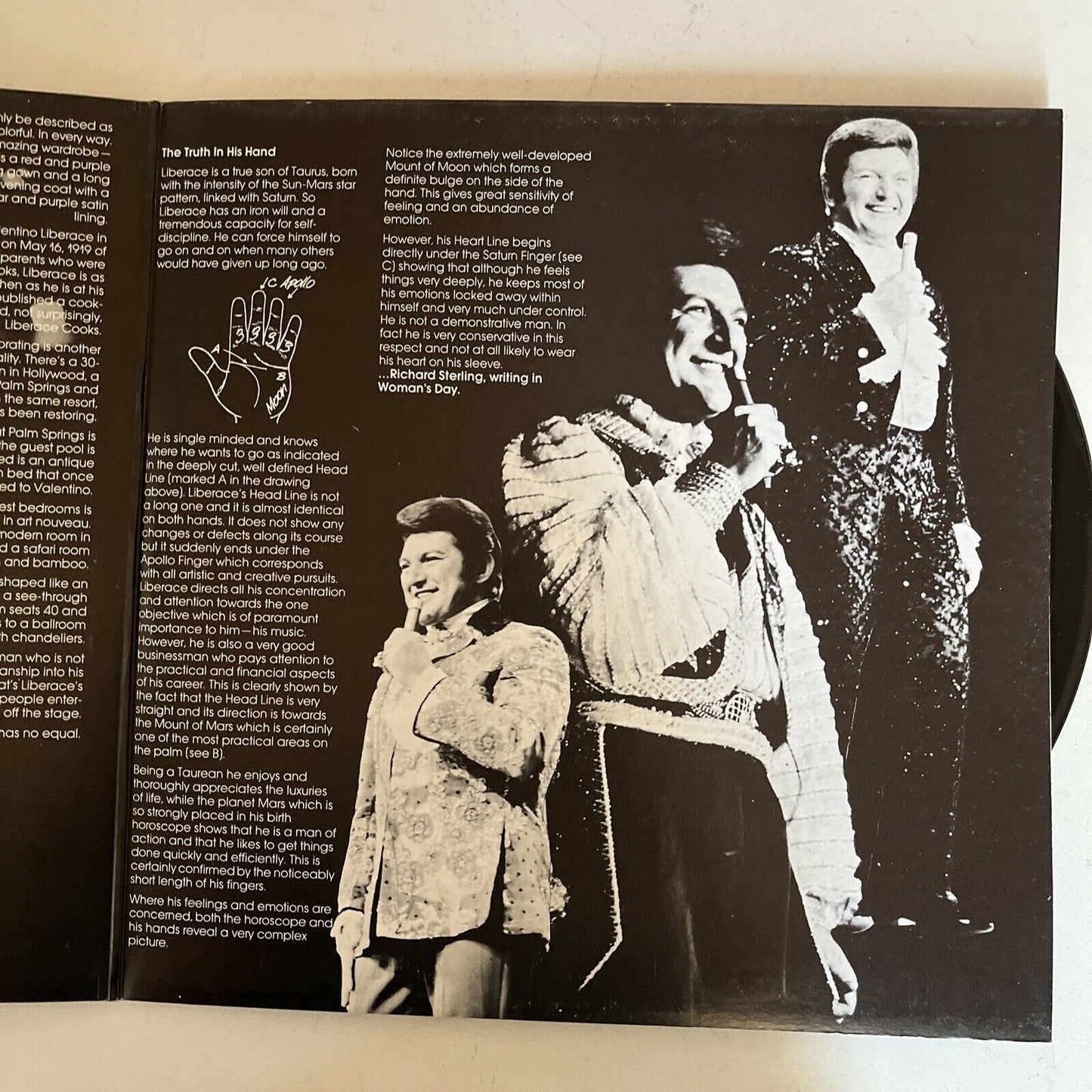 Liberace – The Great Liberace Vinyl Record 1973