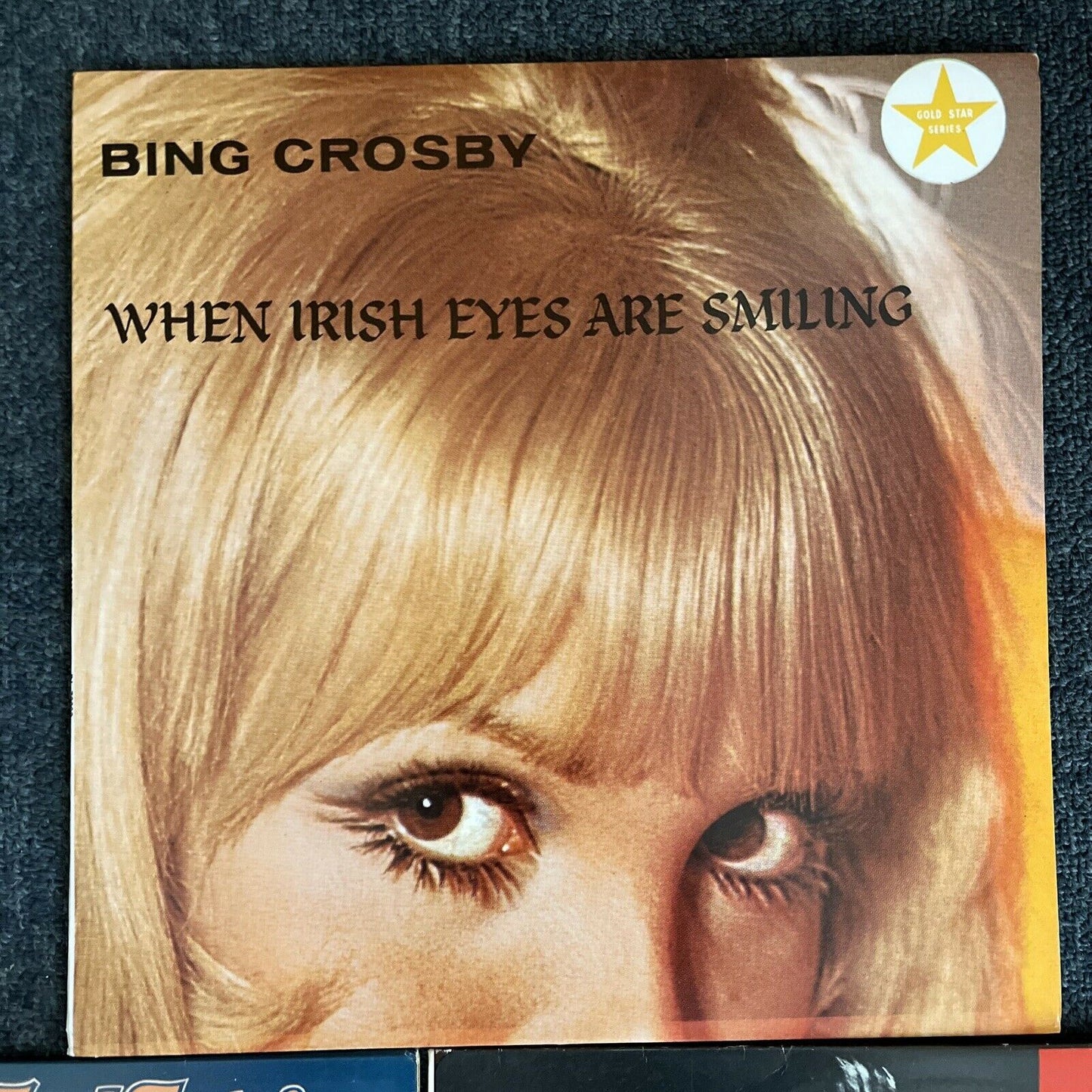 3x Bing Crosby - Irish Eyes are Smiling, Song & Dance and Mr Mercer Vinyl Record