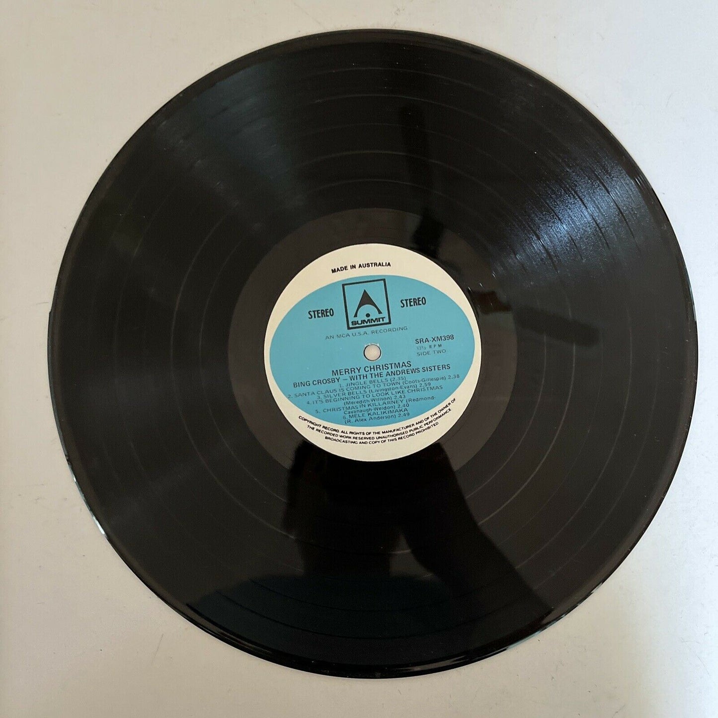 Bing Crosby – White Christmas & Other Favourites Vinyl Record LP