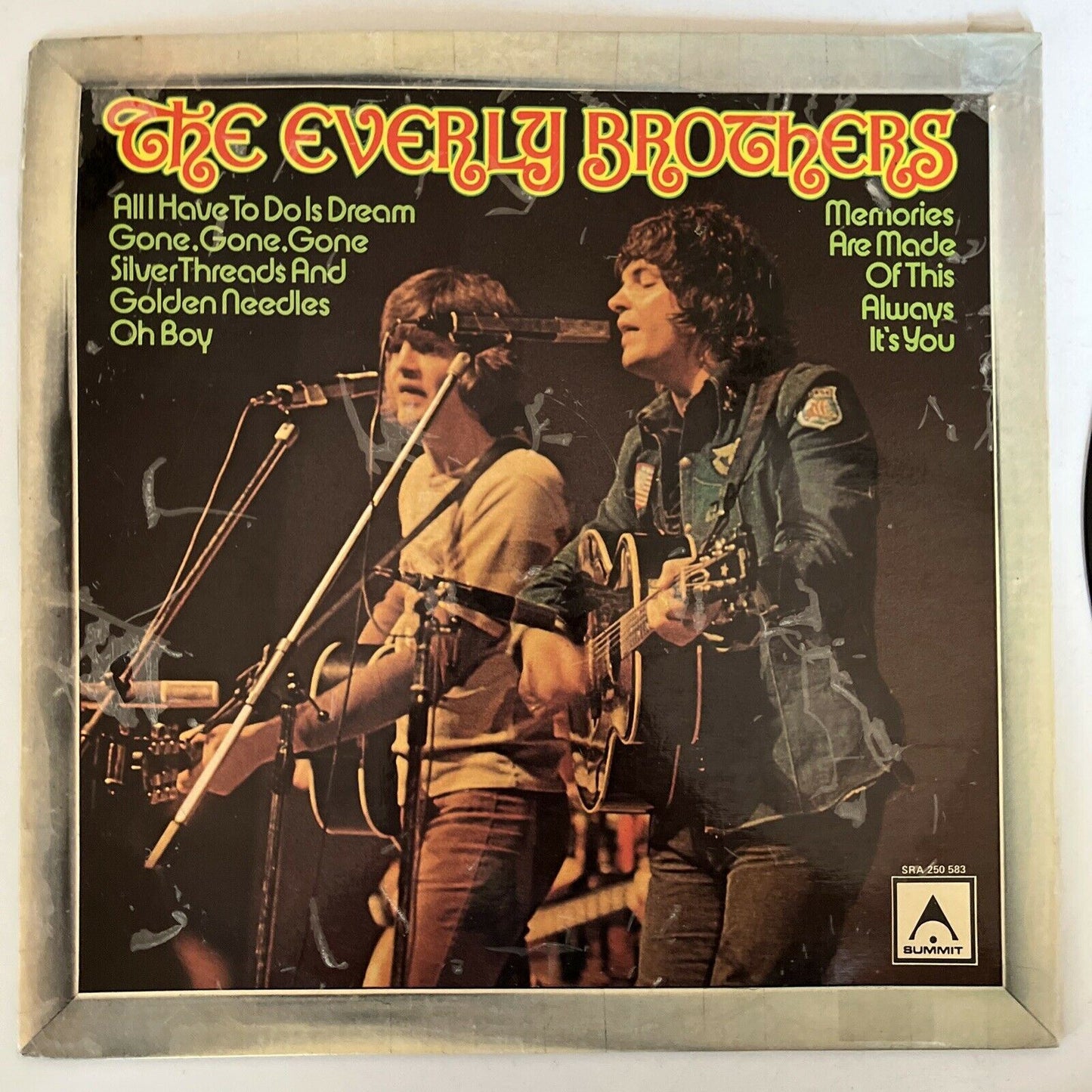 The Everly Brothers – The Everly Brothers 1976 Vinyl Record SRA 250583