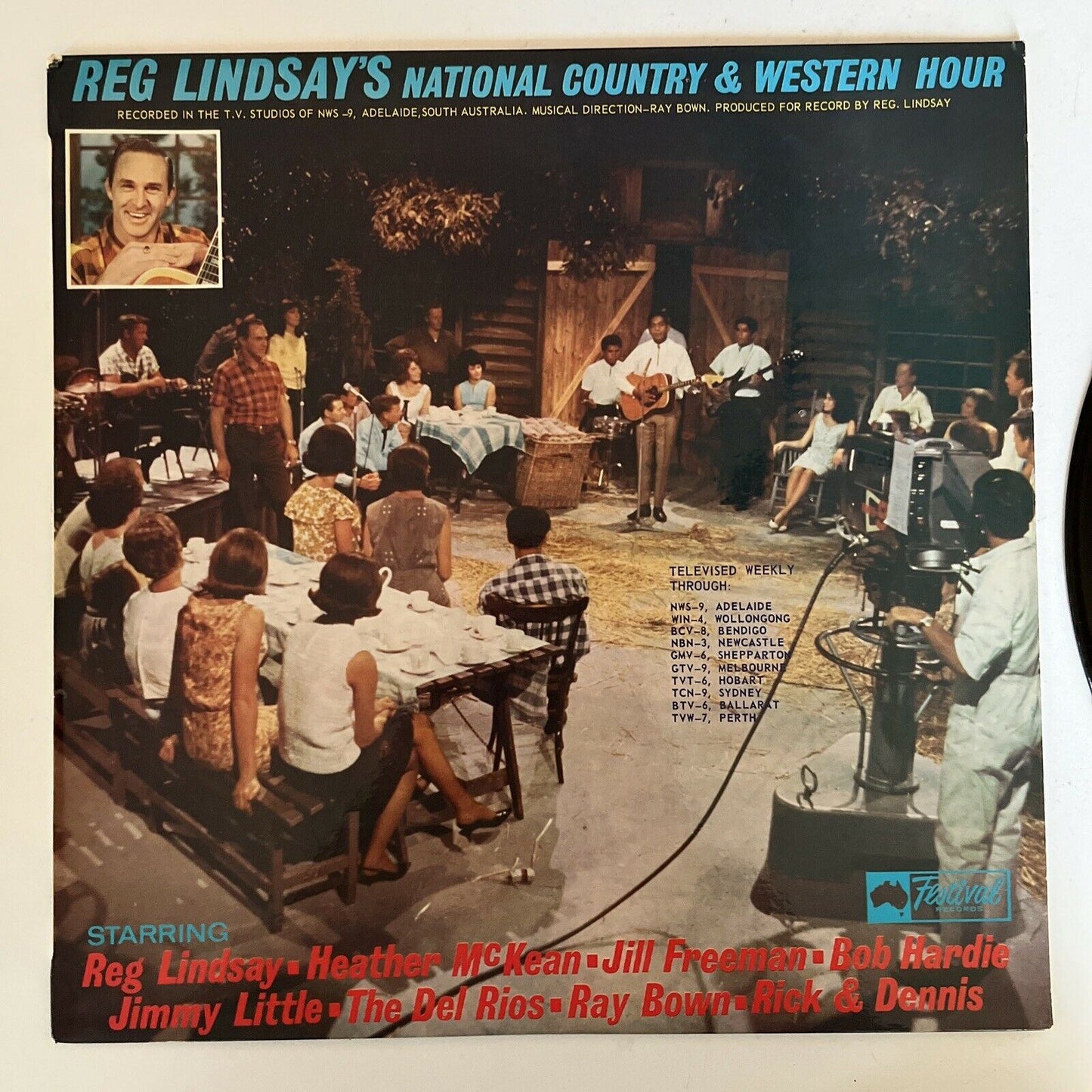 Reg Lindsay – Reg Lindsay's National Country & Western Hour LP Vinyl Record 1966