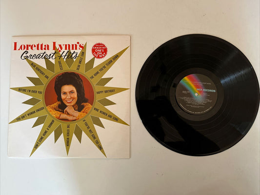 Loretta Lynn – Loretta Lynn's Greatest Hits 1968 Vinyl Record