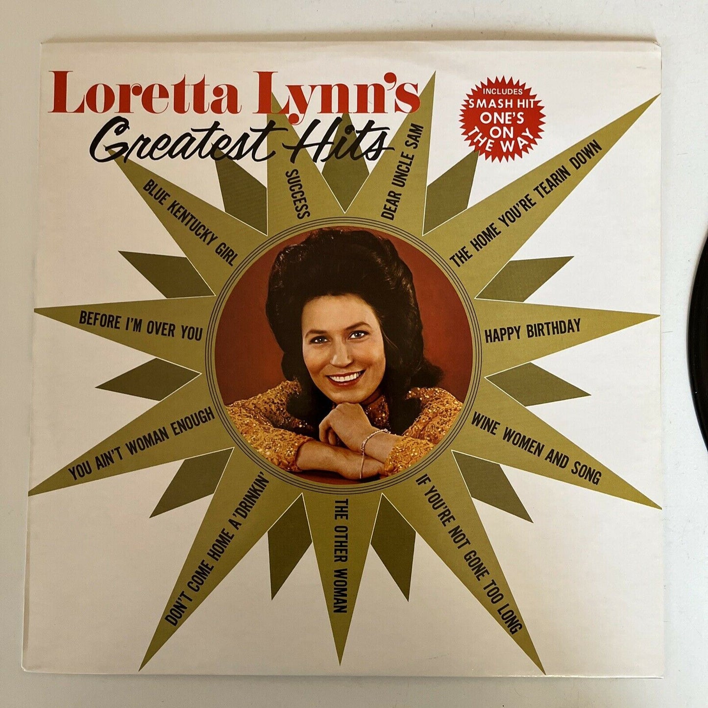 Loretta Lynn – Loretta Lynn's Greatest Hits 1968 Vinyl Record