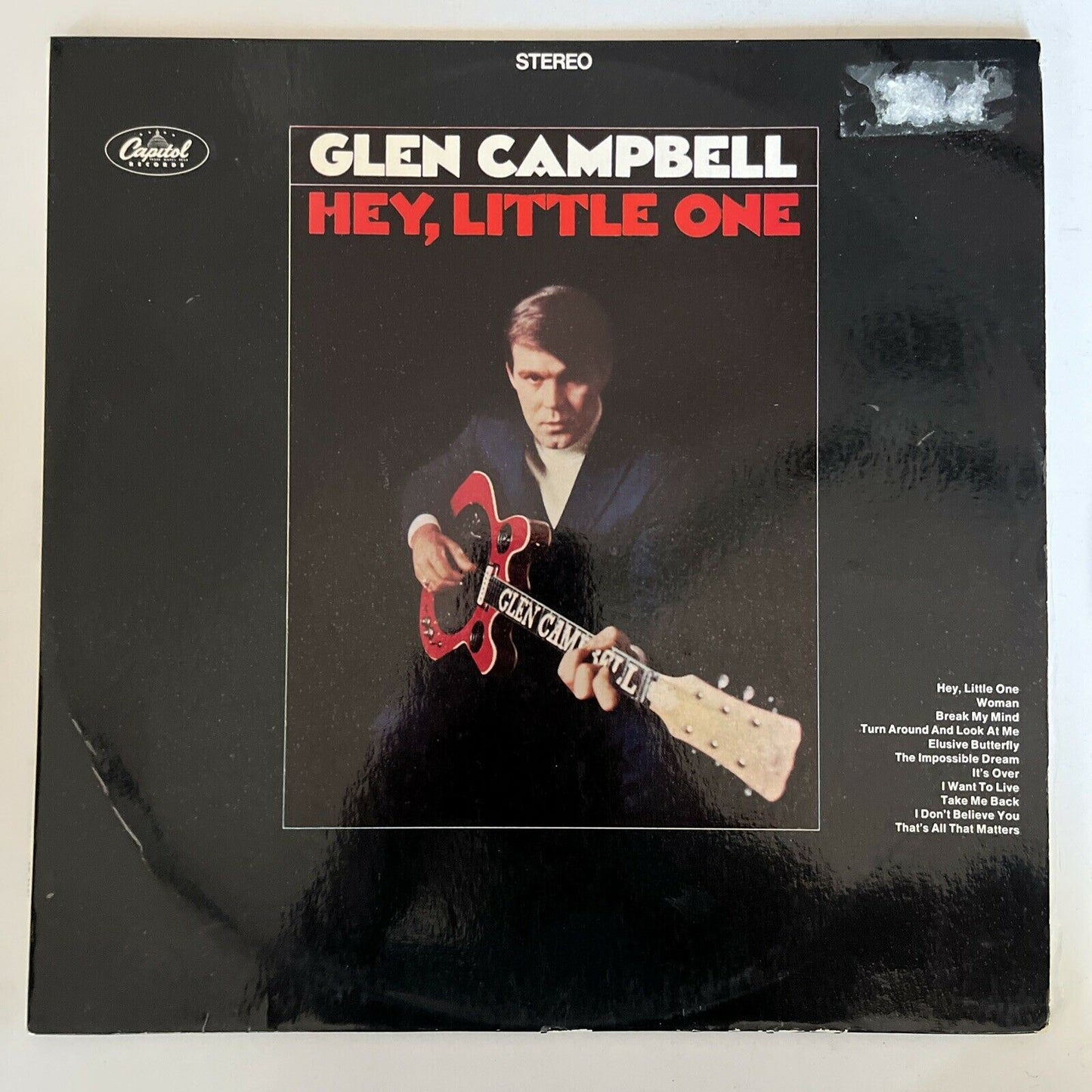 Glen Campbell – Hey, Little One 1968 Vinyl Record LP