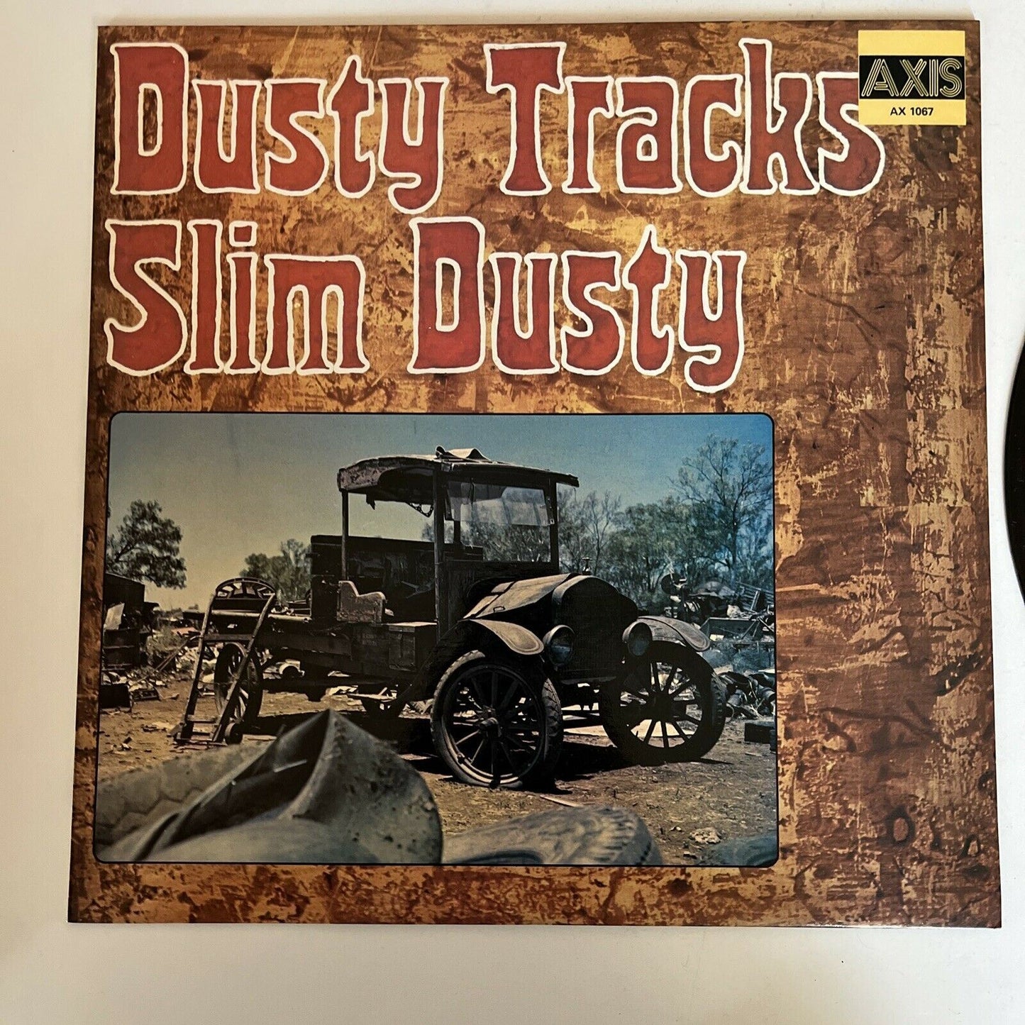 Slim Dusty - Dusty Tracks 1973 Vinyl Record LP