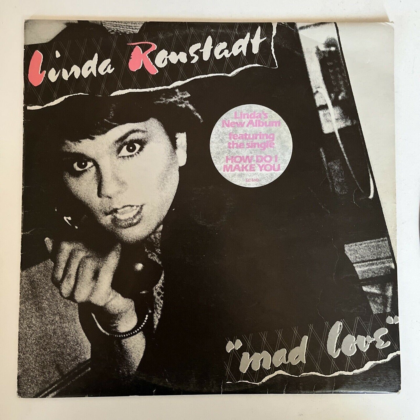 Linda Ronstadt - Mad Love 1980 Vinyl Record LP