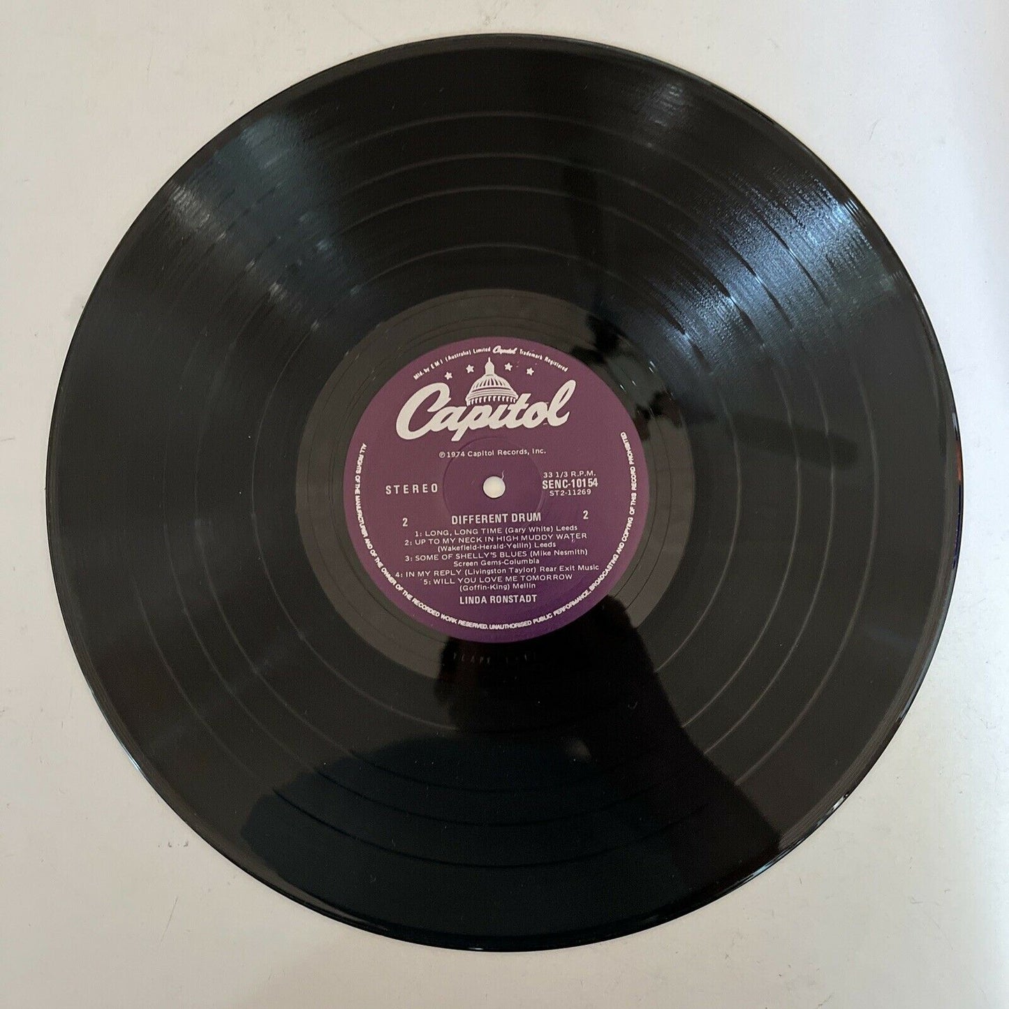Linda Ronstadt - Different Drum 1974 Vinyl Record LP