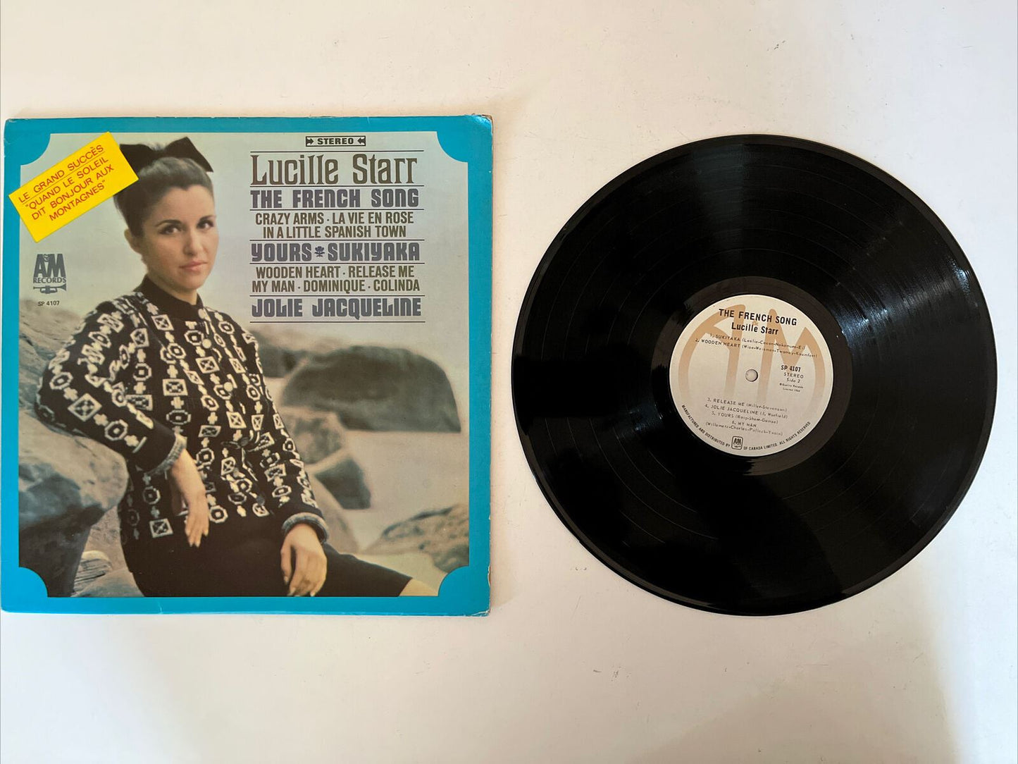 Lucille Starr - The French Song 1964 Vinyl Record LP