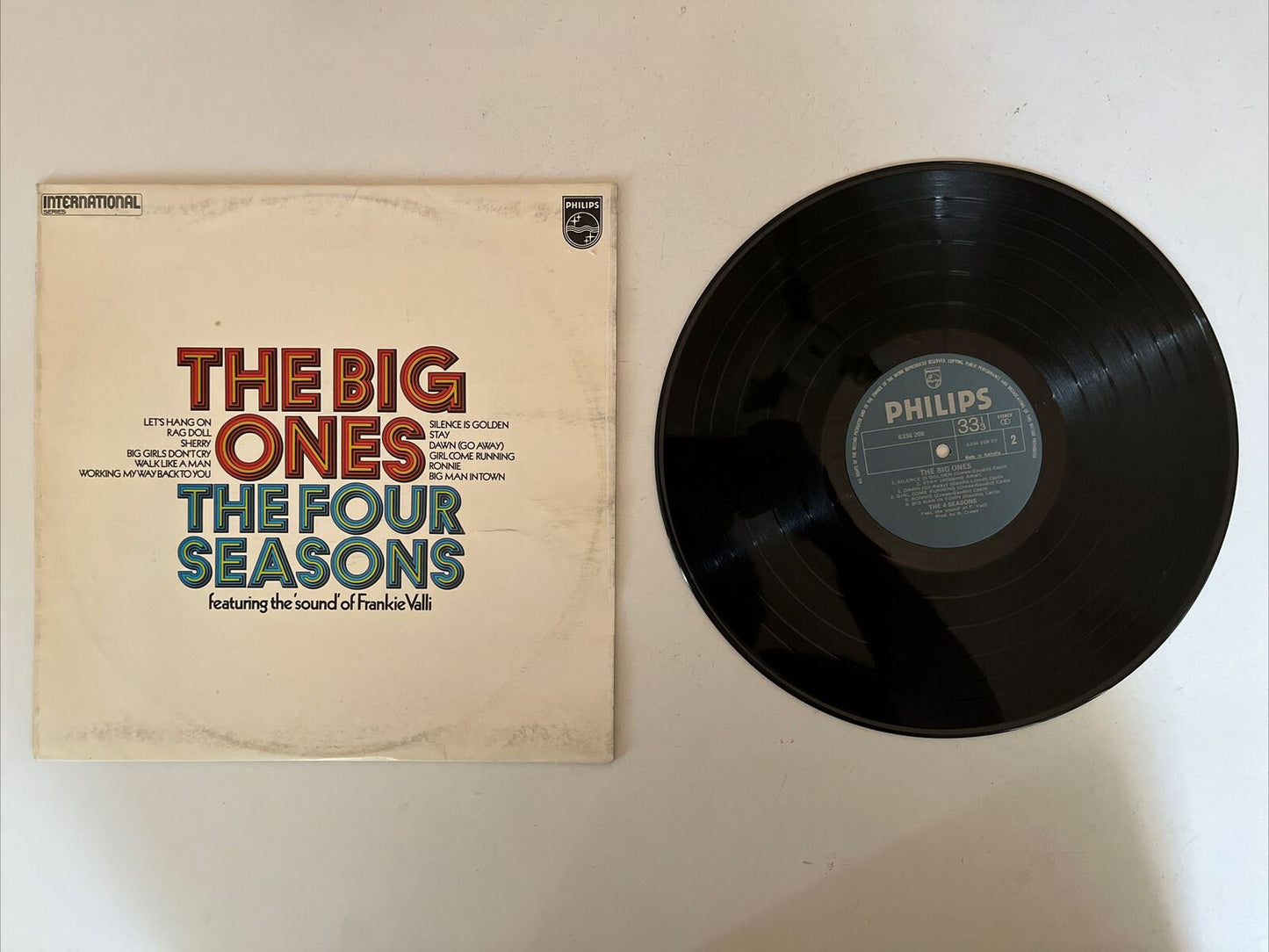 The Four Seasons - The Big Ones 1971 Vinyl Record LP