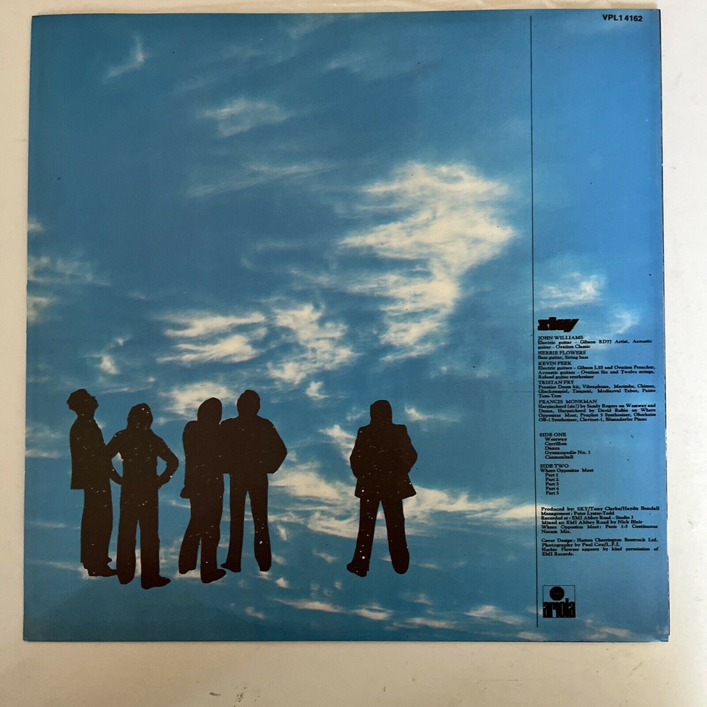 Sky – Sky 1979 Vinyl Record LP