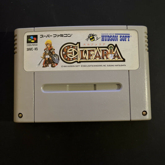 Elfaria - Nintendo Super Famicom SNES NTSC-J Japan RPG Game