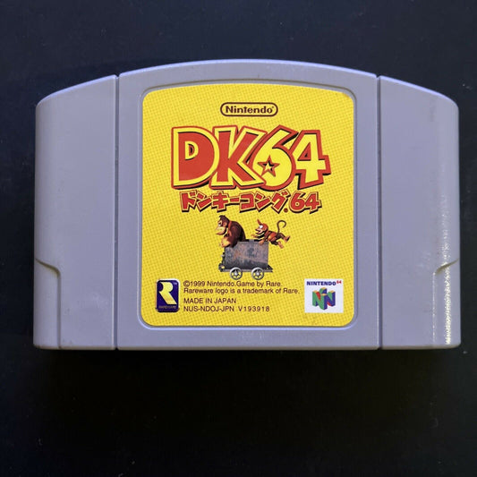 Donkey Kong 64 - Nintendo 64 NTSC-J Japan N64 Platformer Game