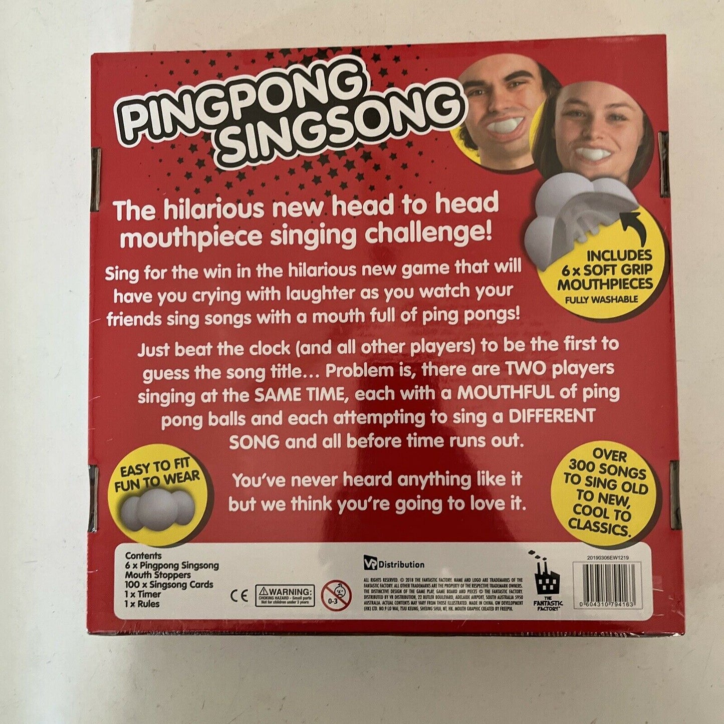 *New Sealed* Ping Pong Sing Song - Hundreds of Songs to Sing & Guess