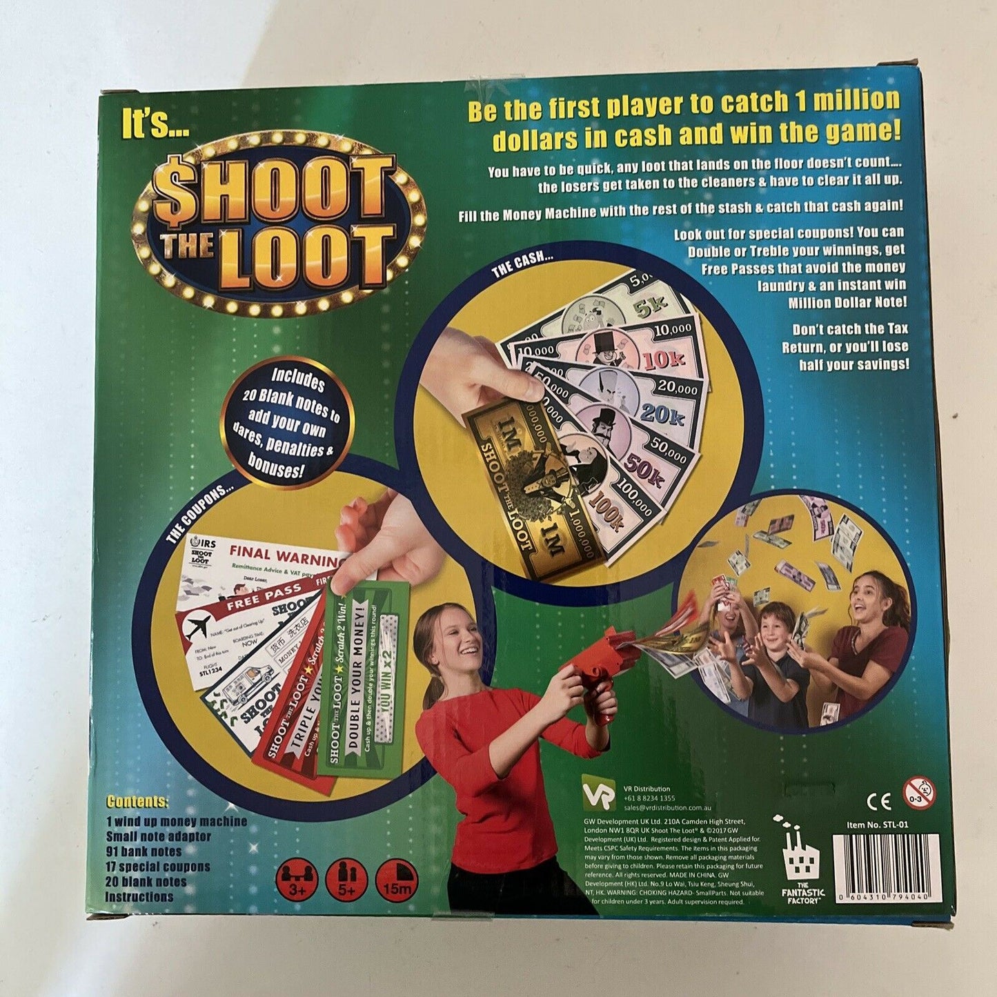 BRAND NEW  Shoot The Loot Party Game