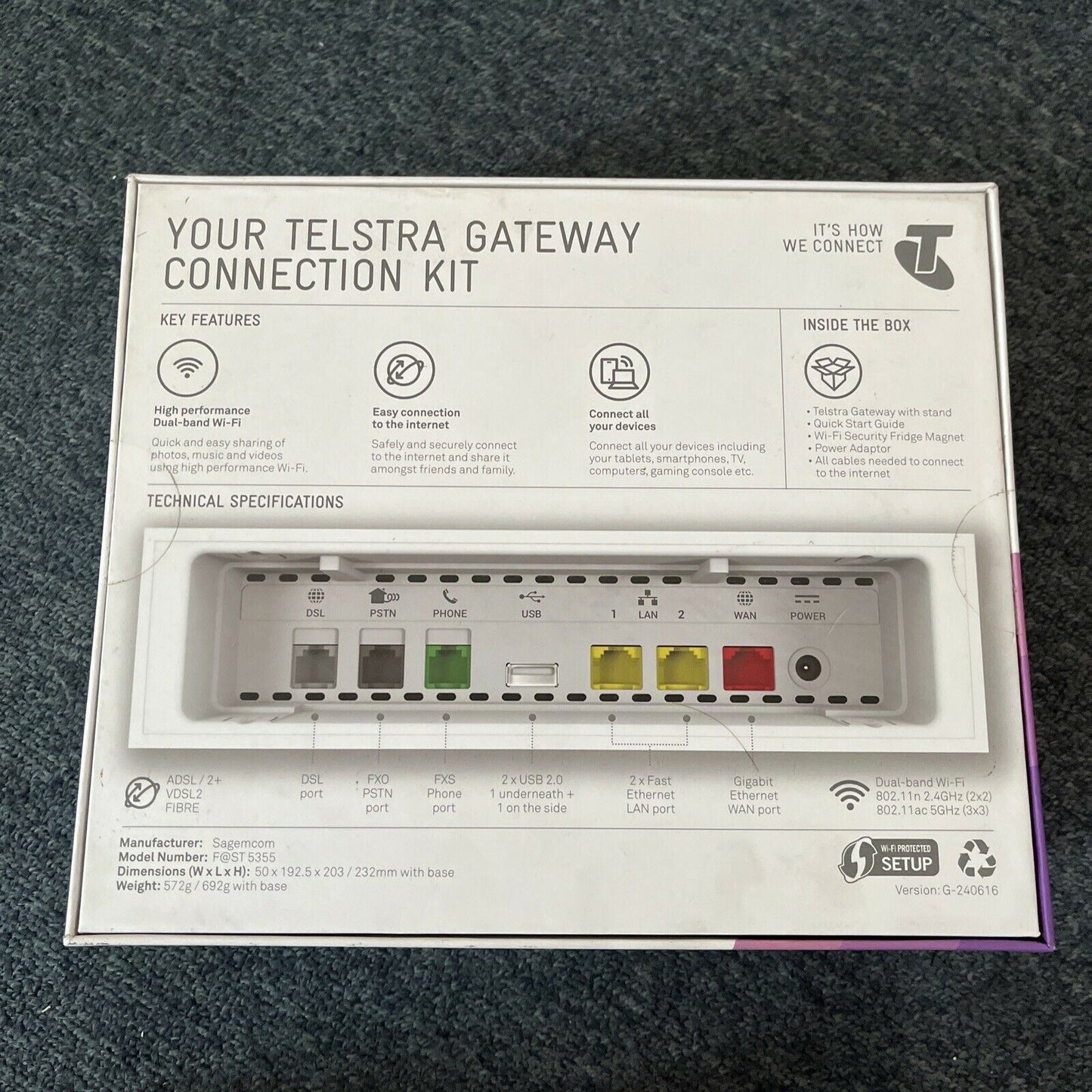 Telstra Gateway Connection Kit NBN