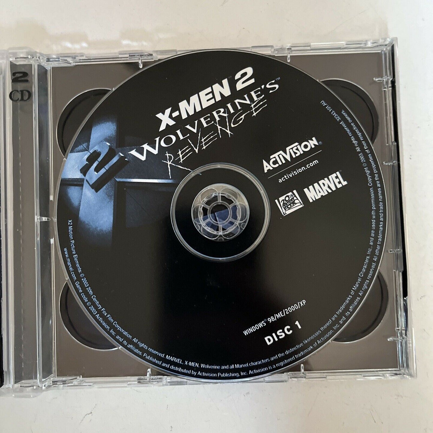 X-Men 2: Wolverine's Revenge - PC Windows Game