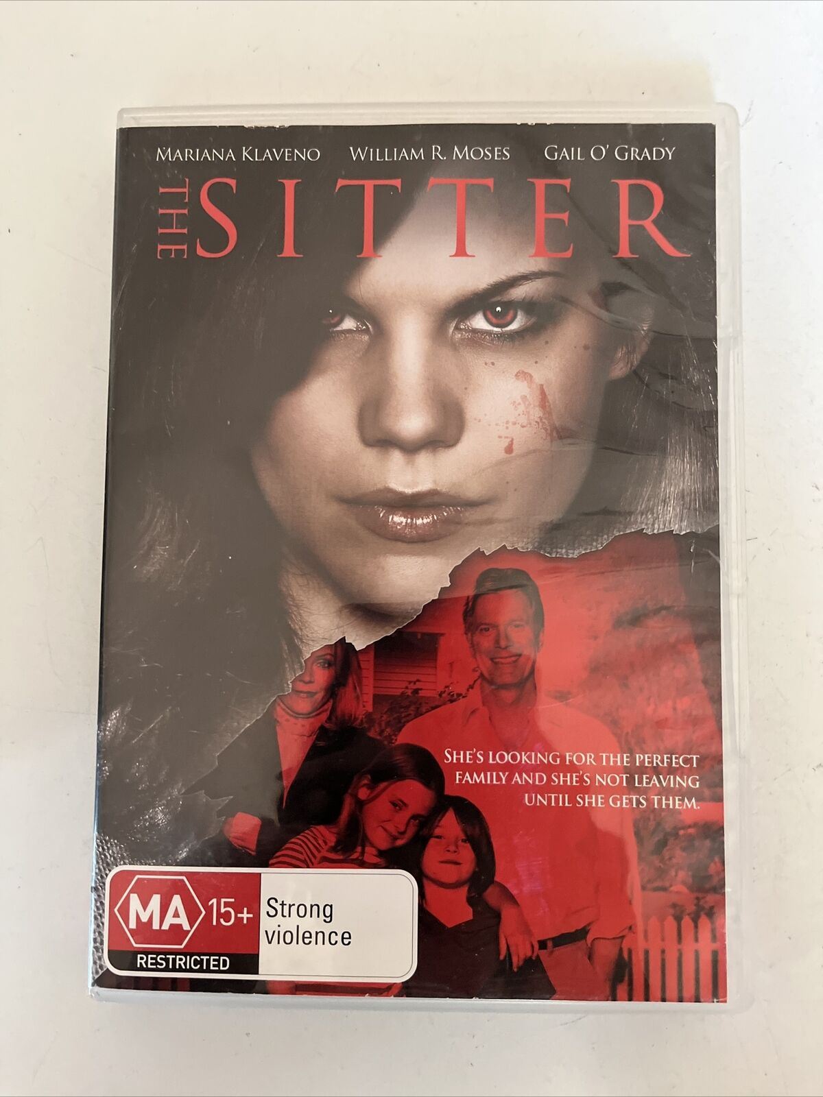 The Sitter (DVD, 2007) Gail O'Grady, William R. Moses. Horror Film Region 4