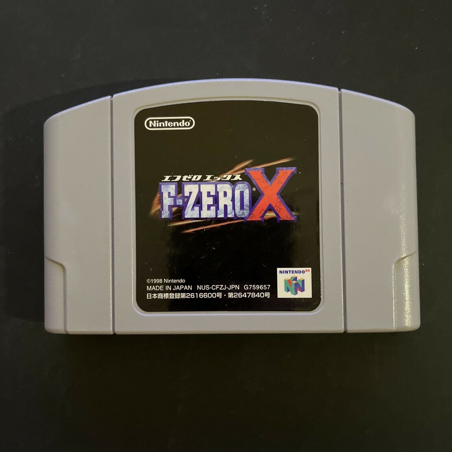 F-Zero X - Nintendo 64 NTSC-J Japan Racing N64 Game