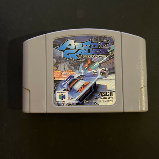 Aero Gauge - Nintendo 64 NTSC-J Japan Arcade Racing N64 Game