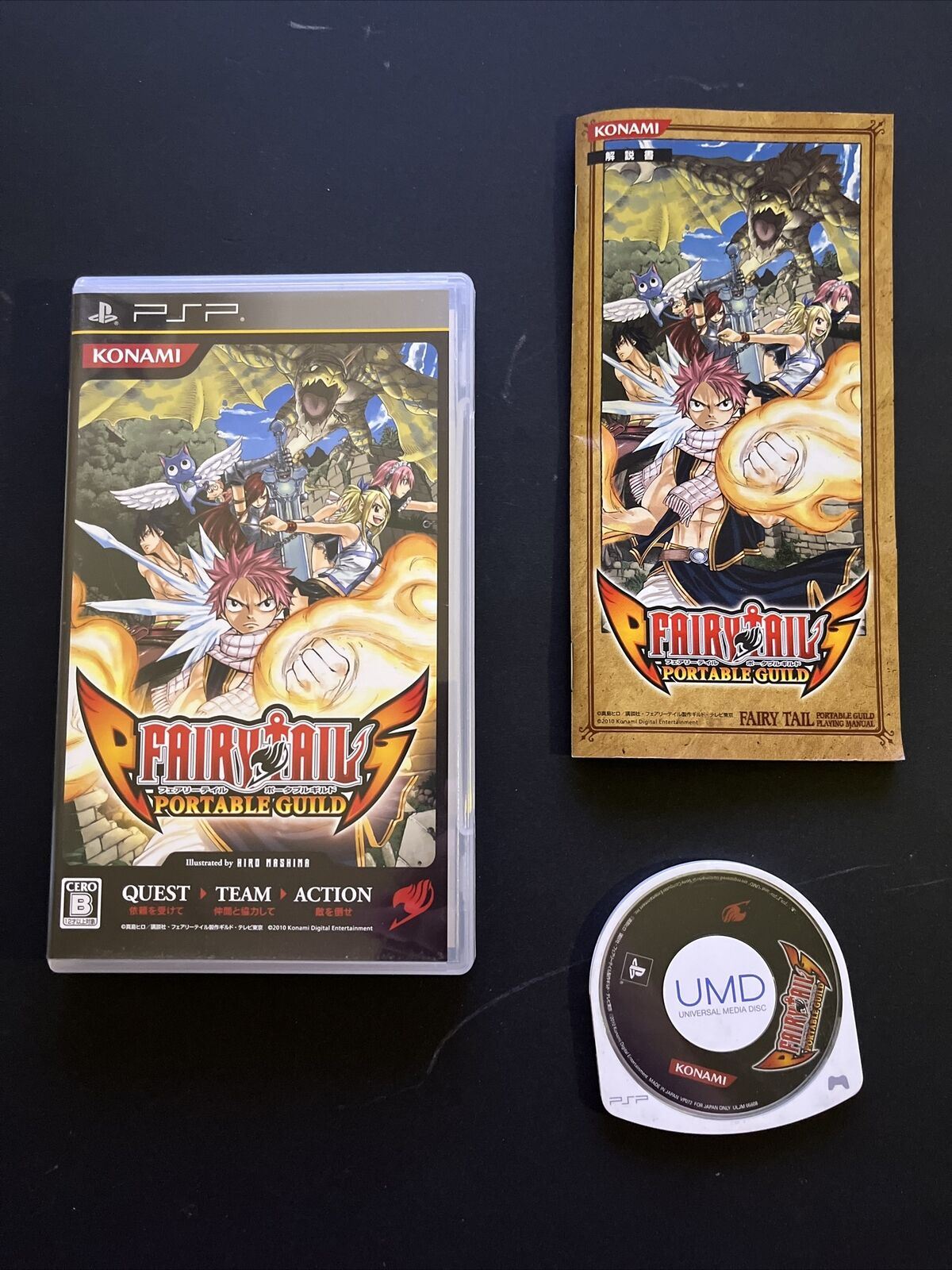 Fairy Tail Portable Guild - Sony PSP Japanese Version w/ Manual