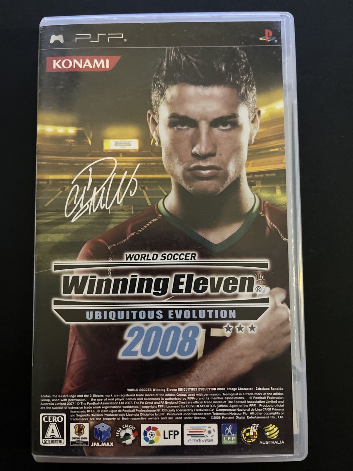 Winning Eleven 2008 - Sony PSP Japan Football Soccer Game