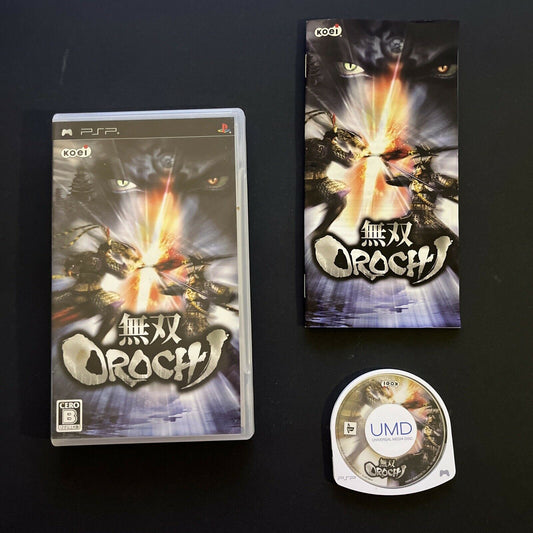 Musou Orochi - Sony PSP Japan Game Complete with Manual