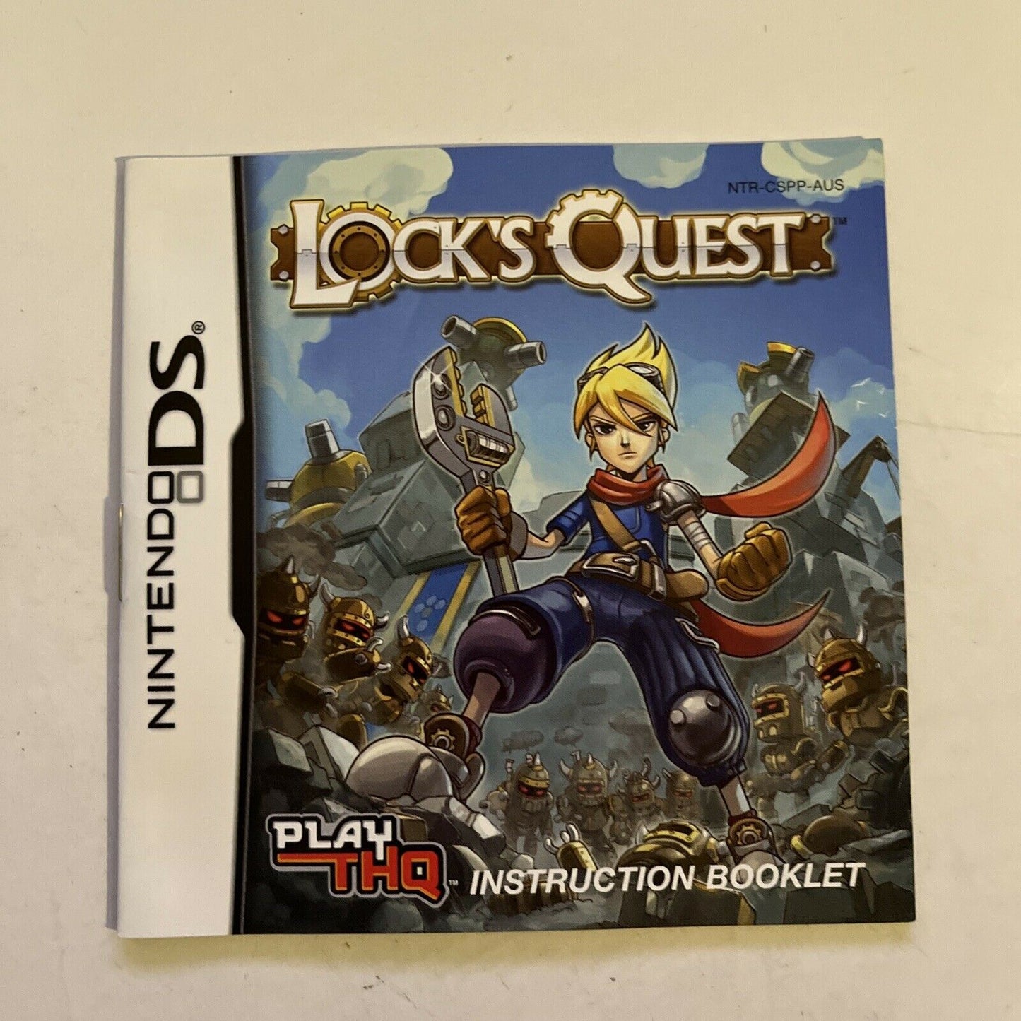 Lock's Quest - Nintendo DS Game NDS Complete with Manual