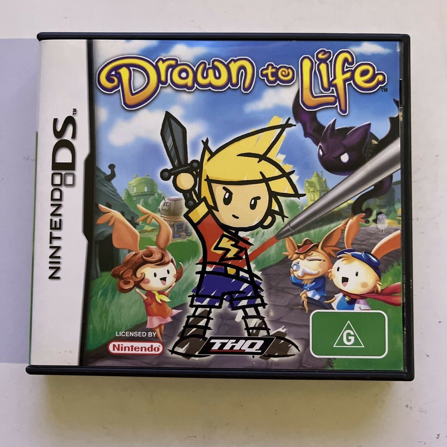 Drawn To Life - Nintendo DS NDS Complete with Manual