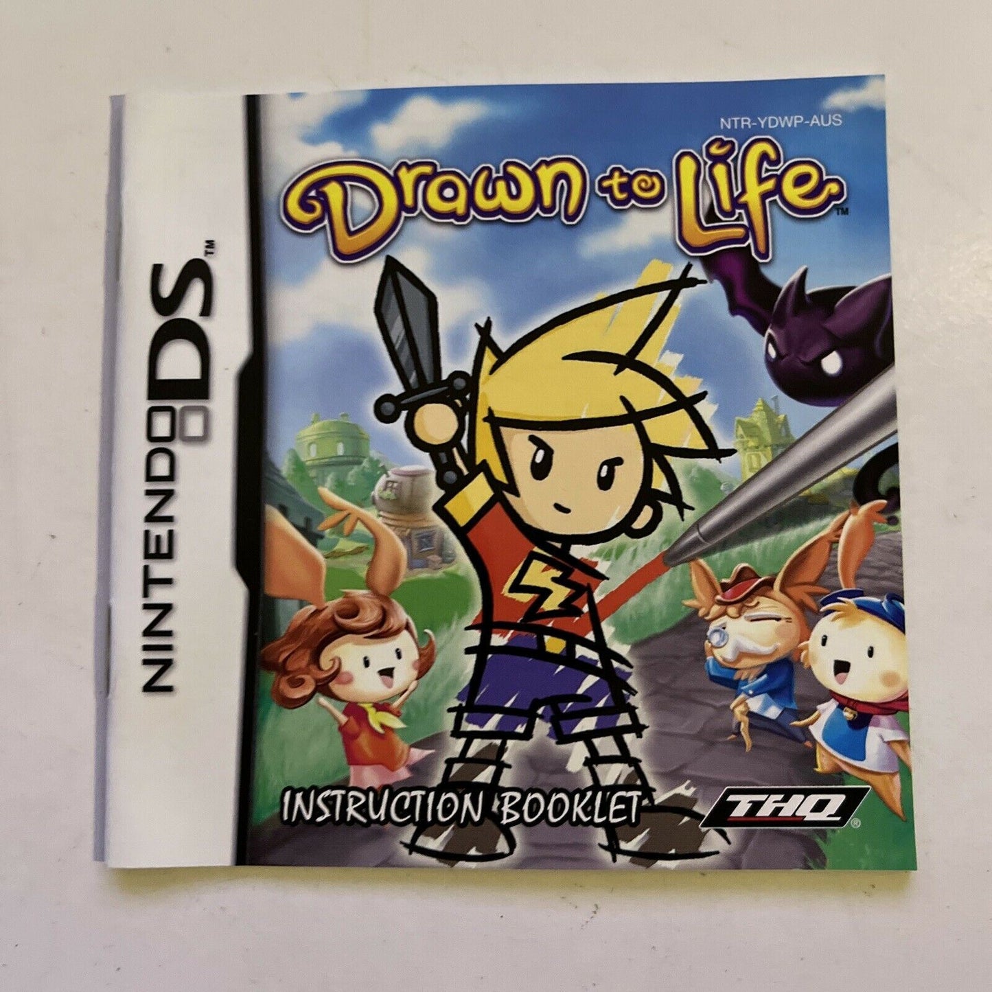 Drawn To Life - Nintendo DS NDS Complete with Manual