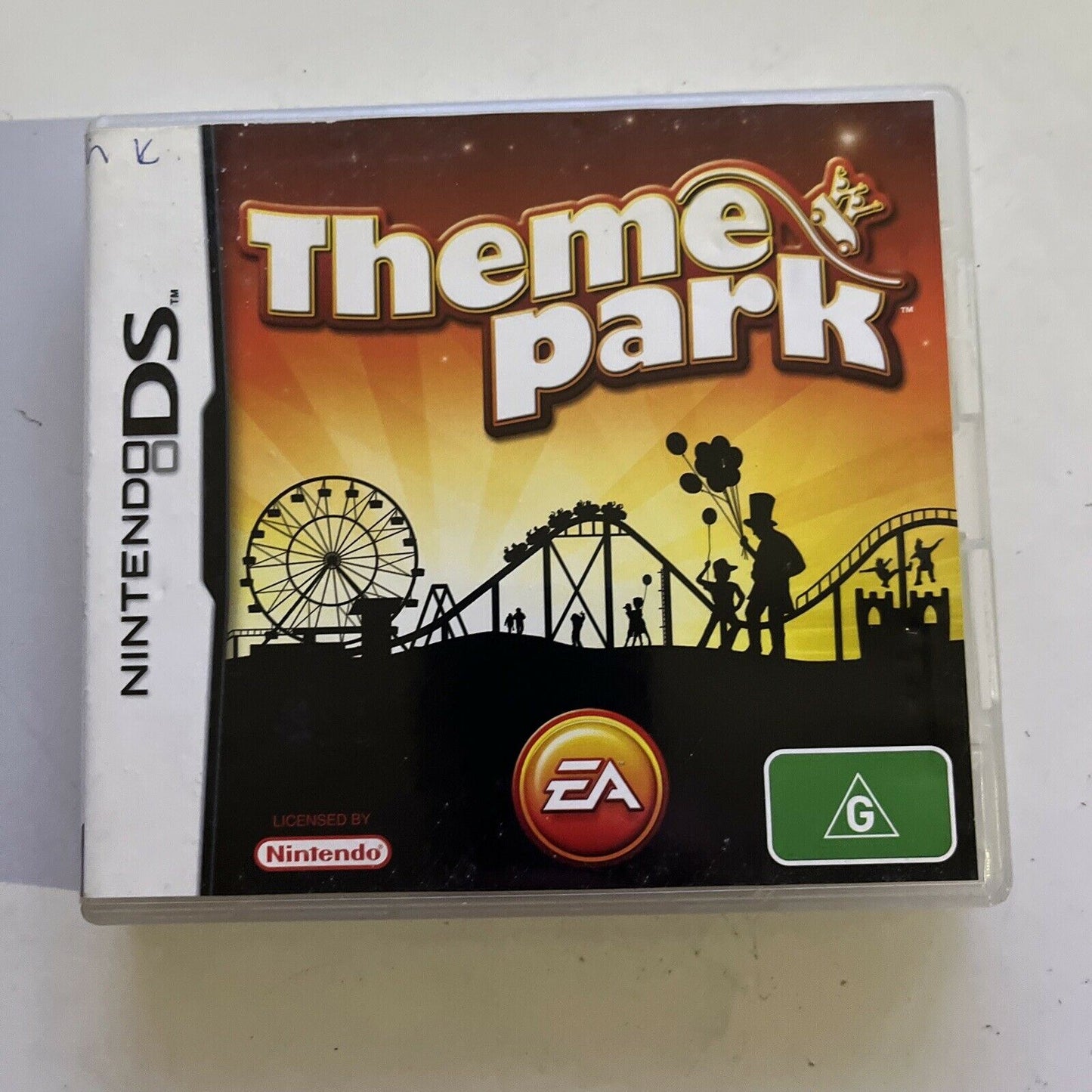 Theme Park - Nintendo DS NDS Game Complete with Manual