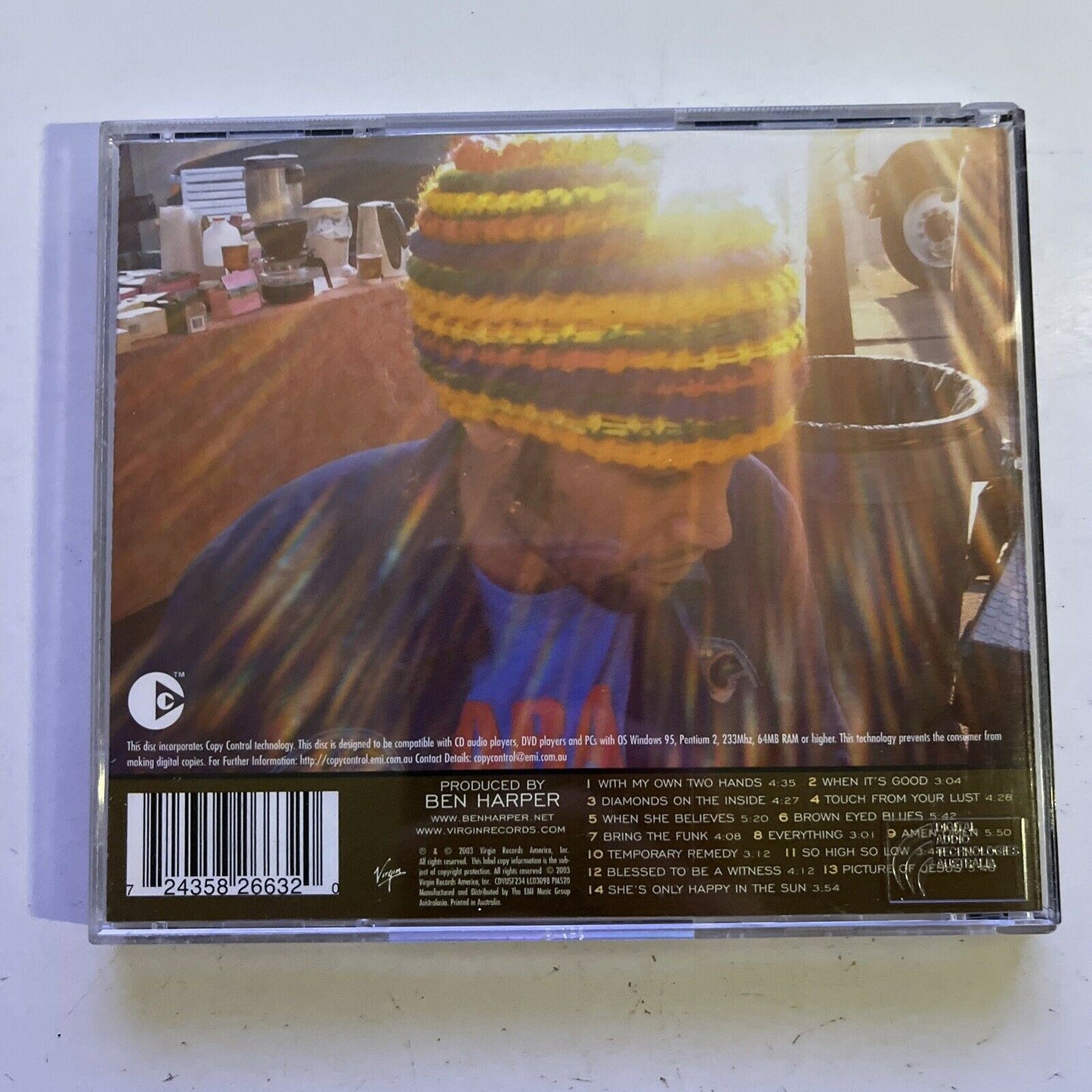 Ben Harper – Diamonds On The Inside  (CD, 2003)