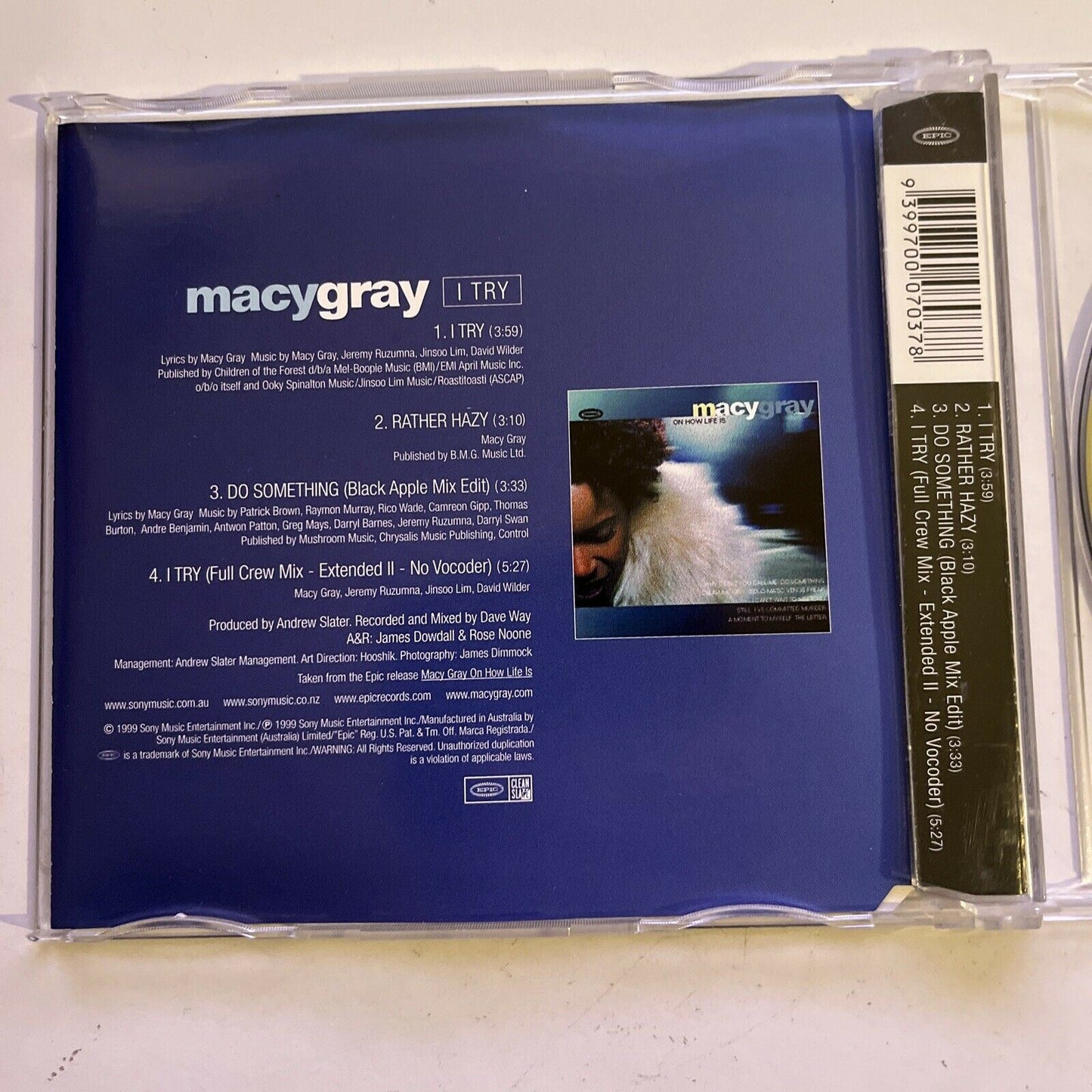 Macy Gray – I Try CD 1999 Single