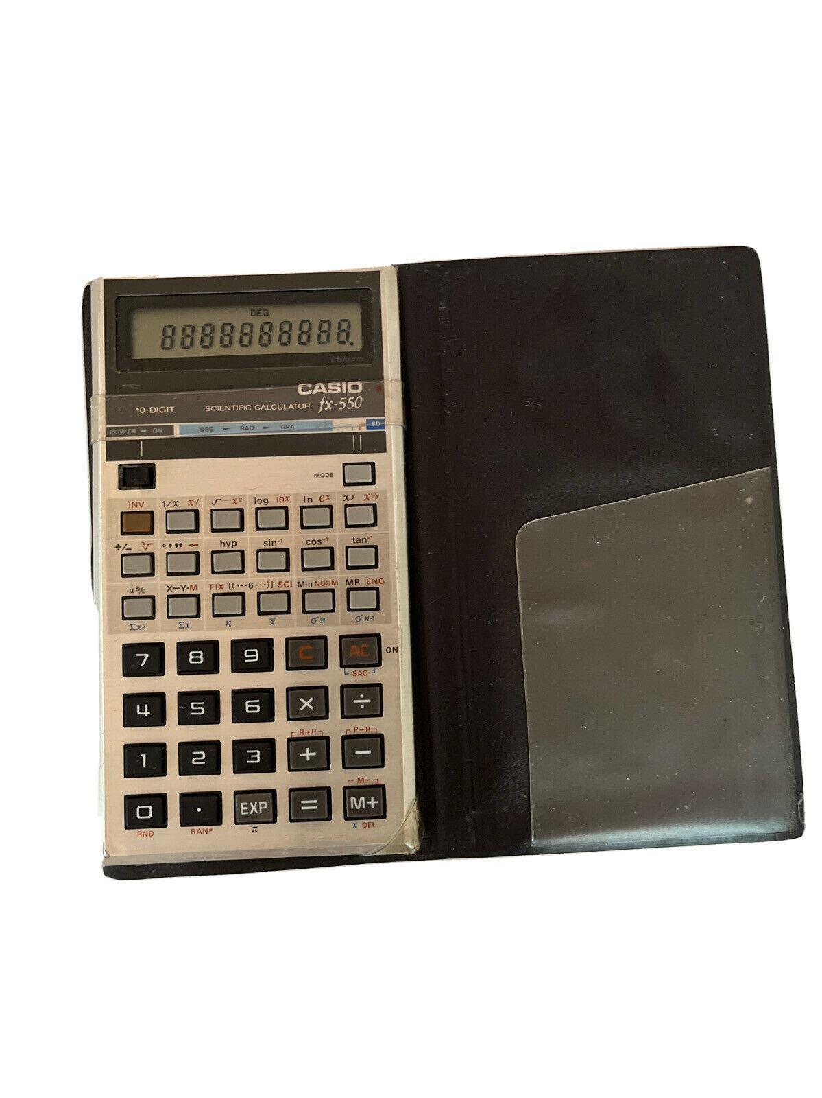 Casio fx-550 Scientific Calculator Vintage