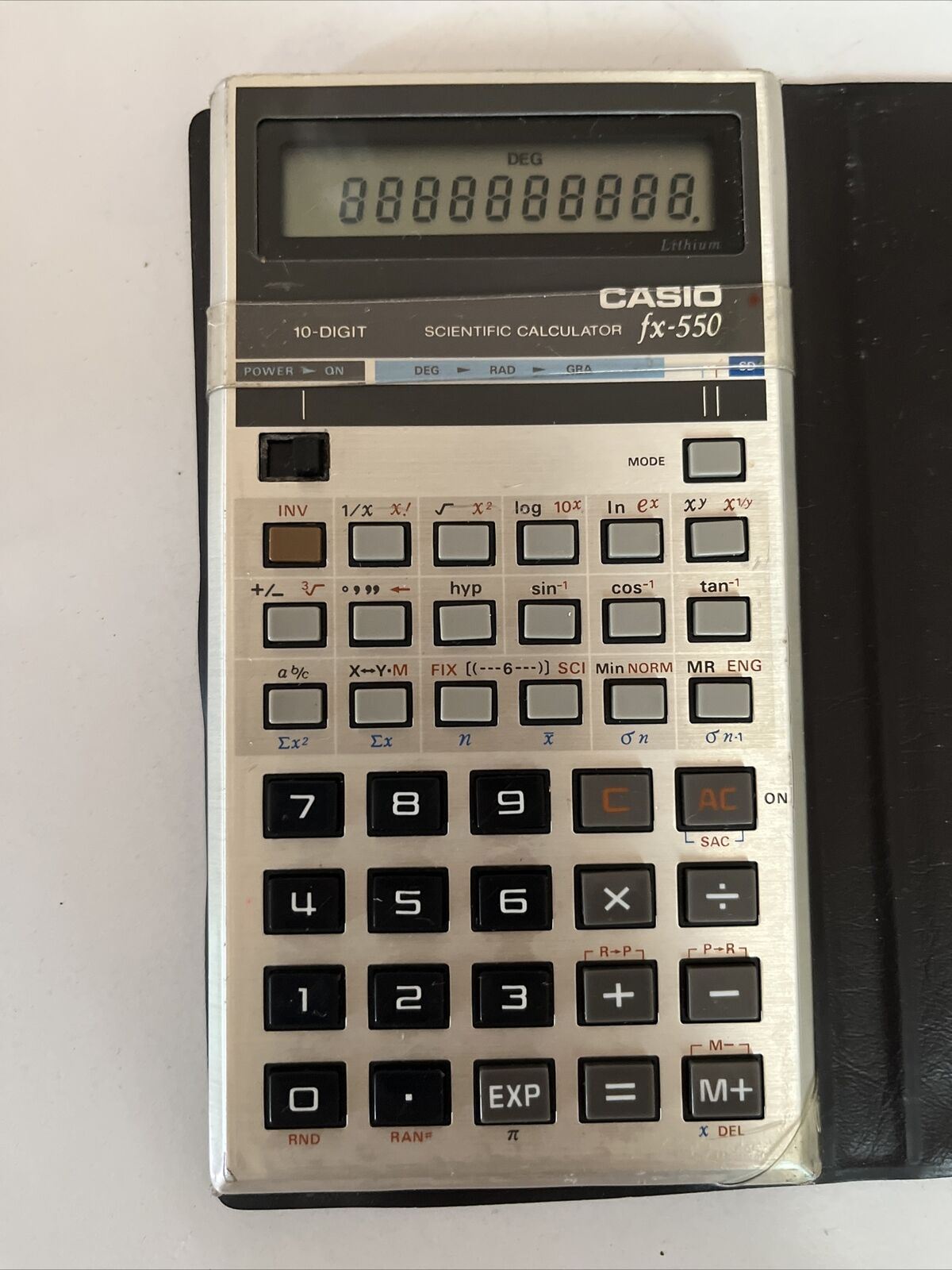 Casio fx 550 Scientific Calculator Vintage Retro Unit