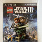 LEGO Star Wars III: The Clone Wars - Sony PlayStation 3 PS3 Game