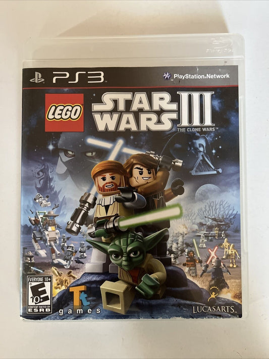 LEGO Star Wars III: The Clone Wars - Sony PlayStation 3 PS3 Game