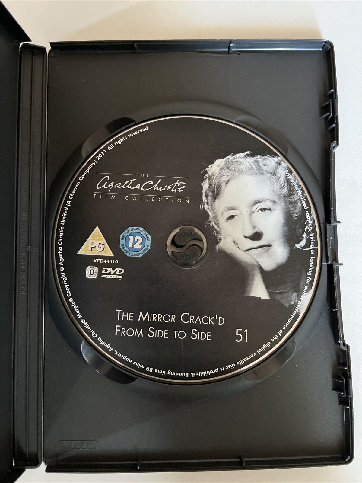 Agatha Christie's Miss Marple - The Mirror Crack'd From Side To Side (DVD, 1992)