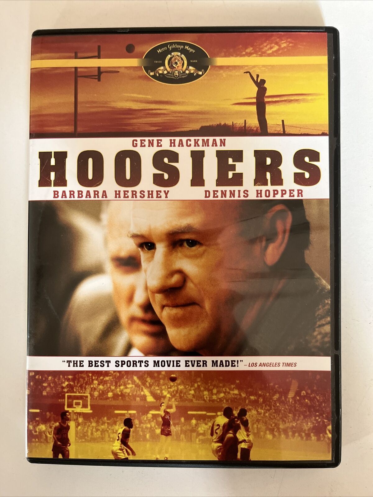 Hoosiers (DVD, 1986) Gene Hackman, Barbara Hershey, Dennis Hopper. Region 1