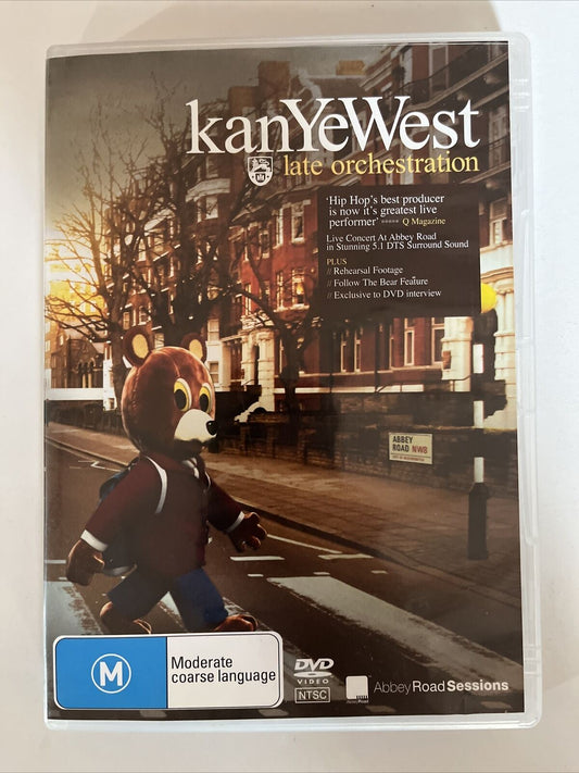Kanye West Late Orchestration (DVD, 2006) All Regions