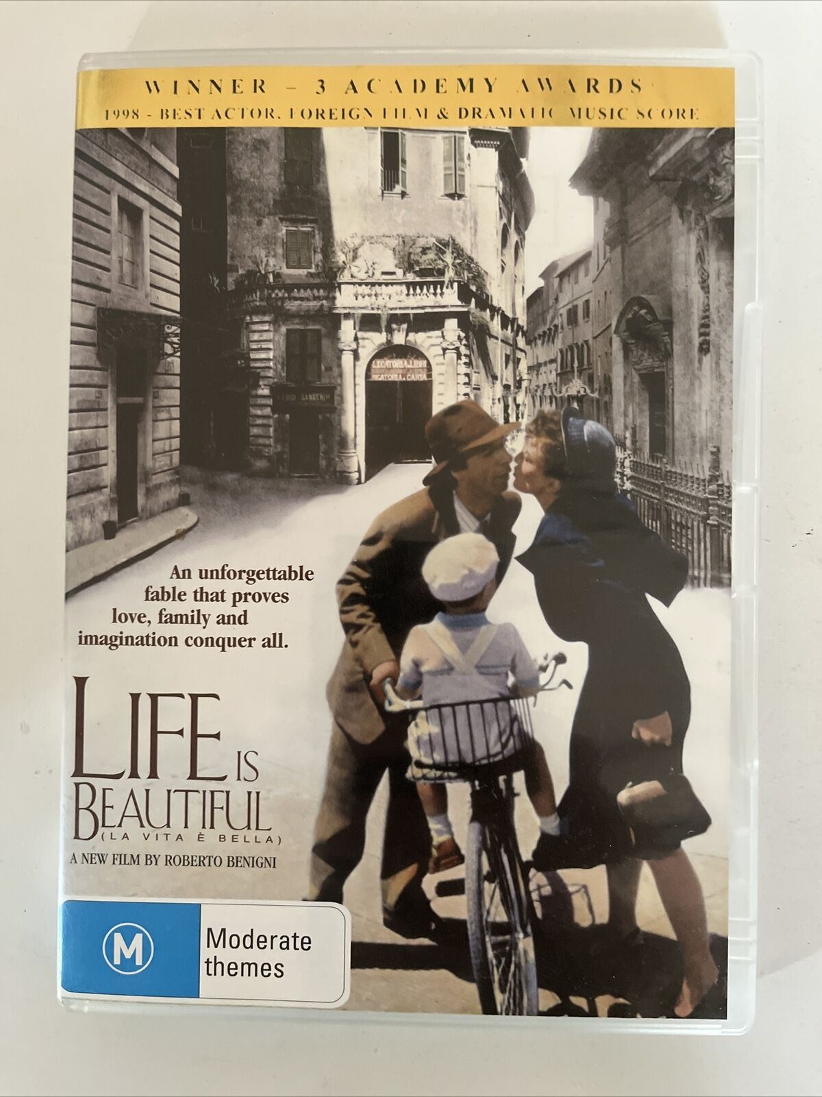 Life Is Beautiful (DVD, 1997) Roberto Benigni, Nicoletta Braschi. Italian Film