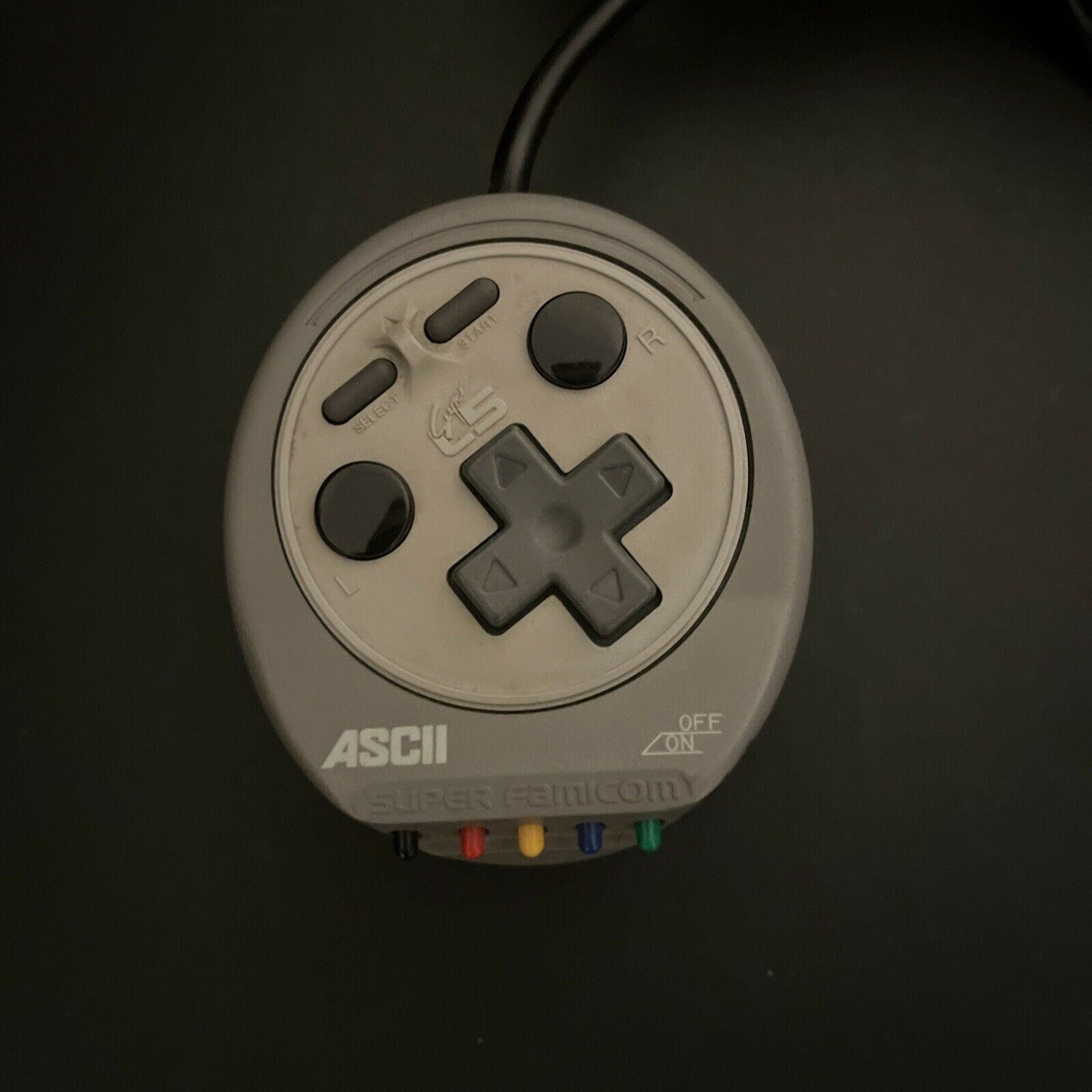 ASCII Stick Super L5 Nintendo SNES One Hand Controller AS-114 with Turbo Fire