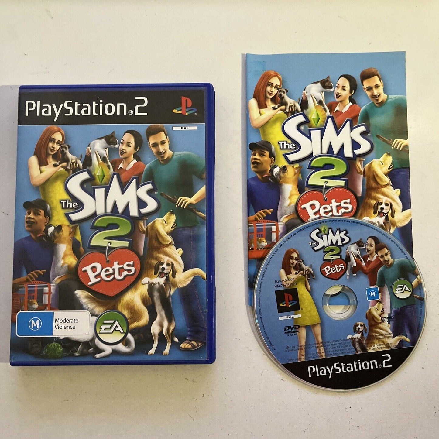 The Sims 2 Pets - PS2 Playstation 2 PAL Game Complete with Manual