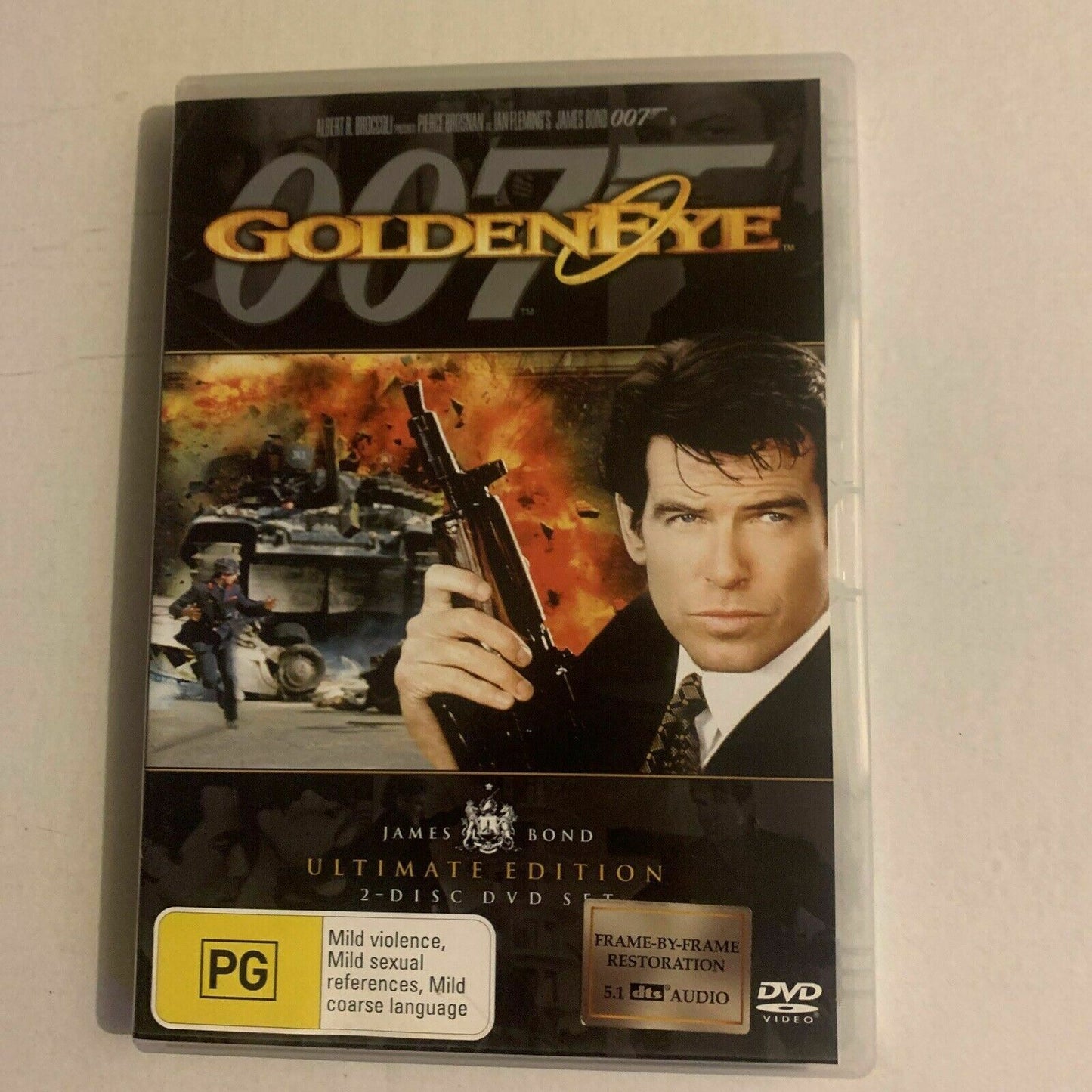 James Bond Goldeneye 007 - Ultimate Edition (DVD, 1995, 2-Disc) Pierce Brosnan
